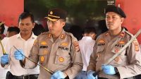 11 Pelajar di Bireuen Diamankan, Polisi Ikut Menyita Tiga Senjata Tajam