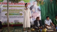 Lantunan Sholawat Bergema di Desa Kamplas Lampura Peringati Hari Maulid Nabi 1445 Hijriah