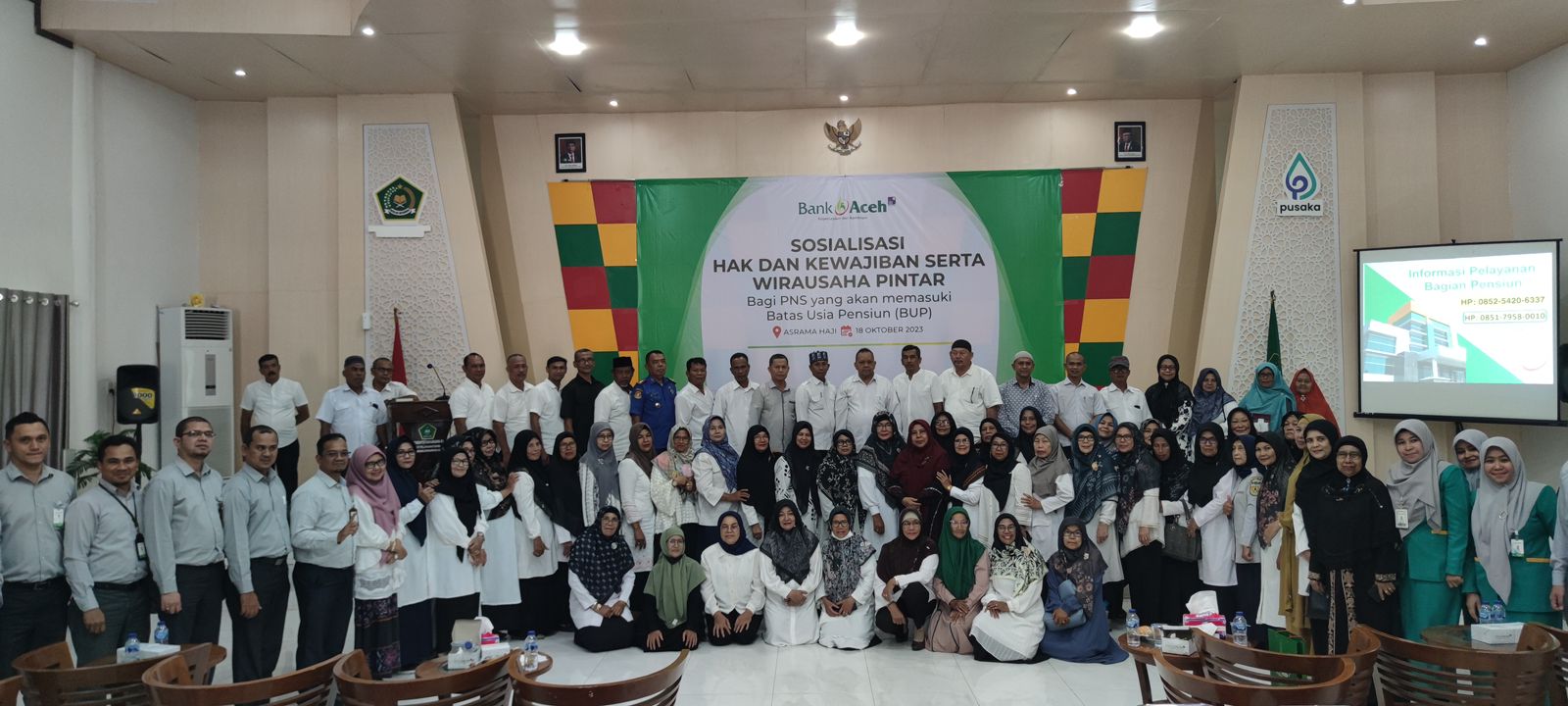 Bank Aceh Gelar Sosialisasi Wirausaha Pintar Kepada ASN Prapensiun