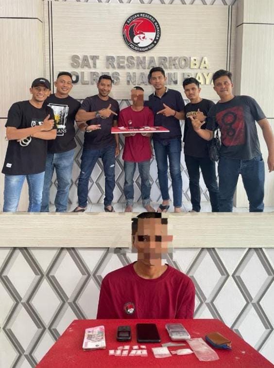 Satres Narkoba Polres Nagan Raya Berhasil Ciduk Bandar Narkoba di Tripa Makmur