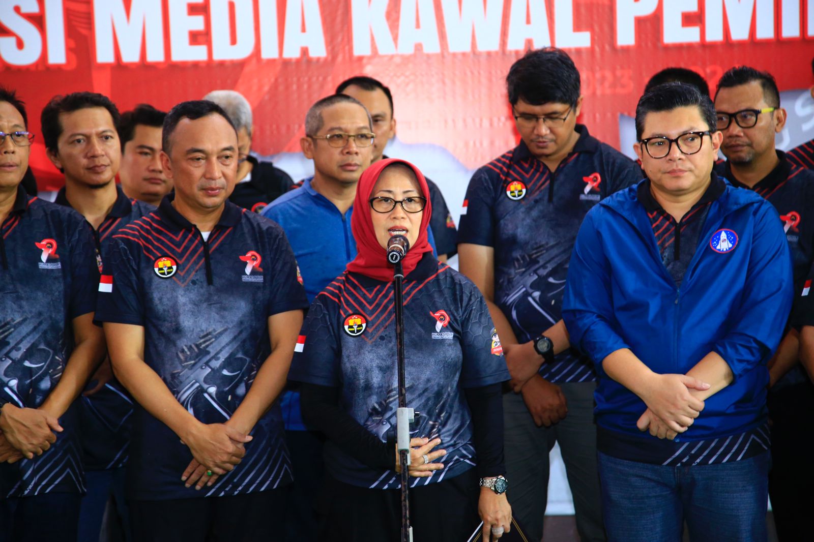 Polri, Dewan Pers, dan Pimpinan Media Deklarasi Pemilu Damai 2024