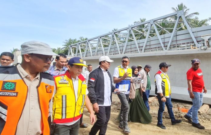 HRD Minta Dipacu Pembangunan Jembatan Kembar Peudada