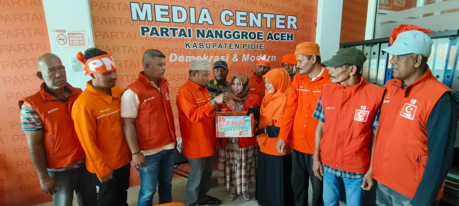 DPW PNA Pidie Galang Dana Untuk Bantuan Palestina