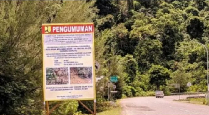 Lalu Lintas Gunung Geurutee Ditutup Sementara untuk Penanganan Longsor