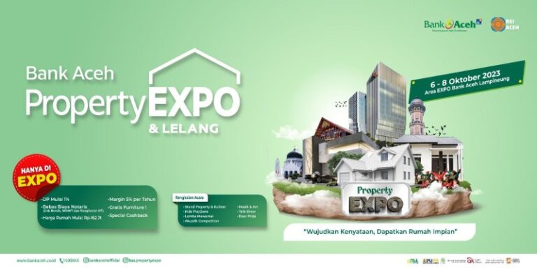 Malam Ini, Bank Aceh Property Expo Digelar