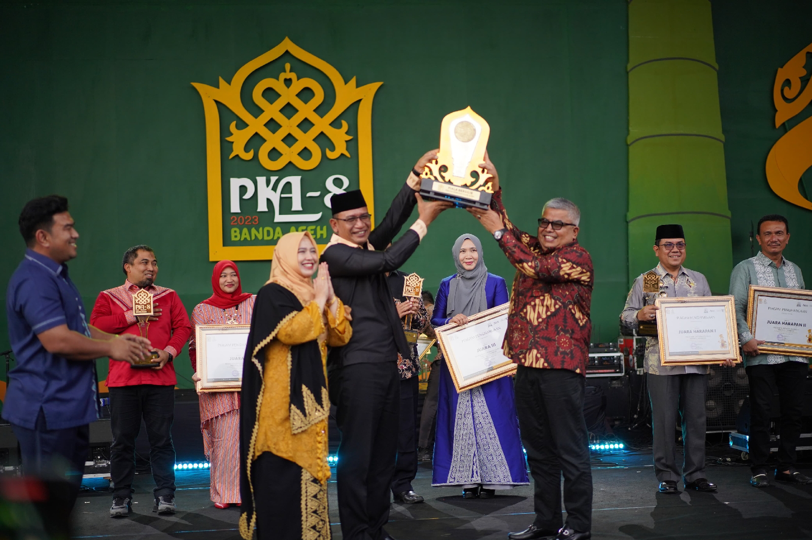 Aceh Selatan Kembali Raih Juara Umum PKA Ke 8