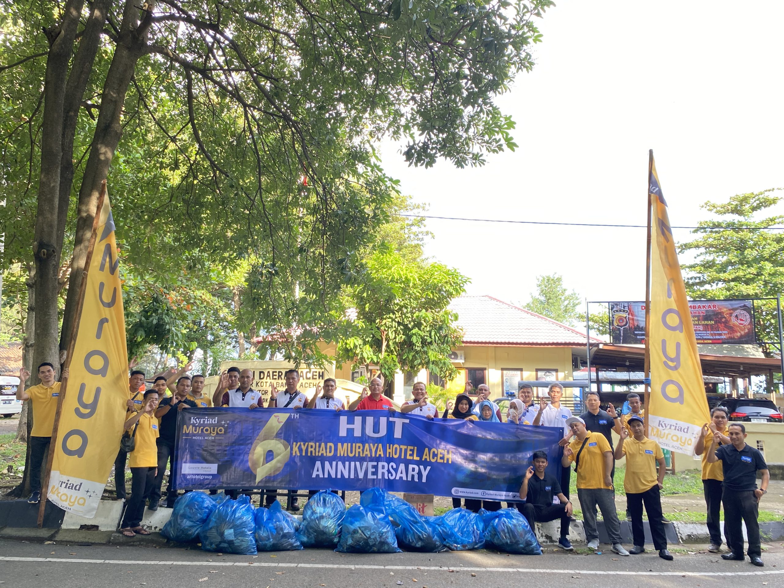 Kegiatan CSR Menyambut HUT ke-6 Kyriad Muraya Hotel Aceh Berakhir Sukses