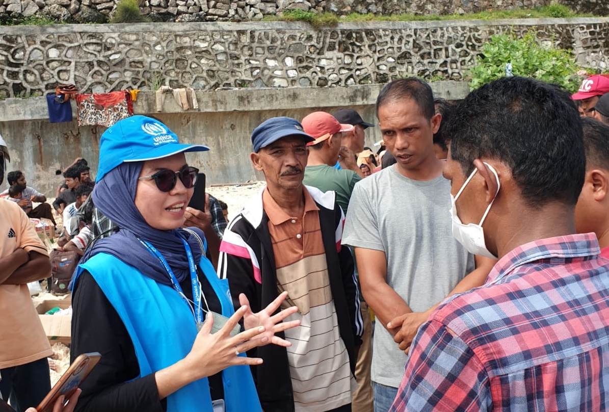 UNHCR Kewalahan Tangani Pengungsi Rohingya di Aceh