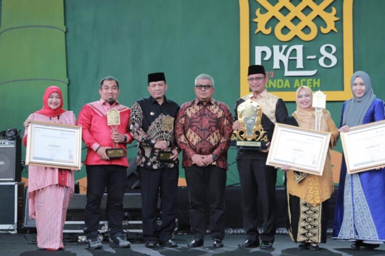 Aceh Besar Keluar Sebagai Juara II Pada PKA ke-8