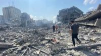 Foto Kehancuran Kota Gaza Palestina