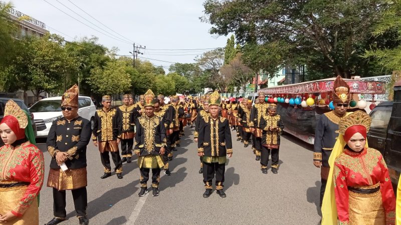 Pemko Langsa Ambil Bagian, Pada Karnaval PKA Ke-8 Tahun 2023