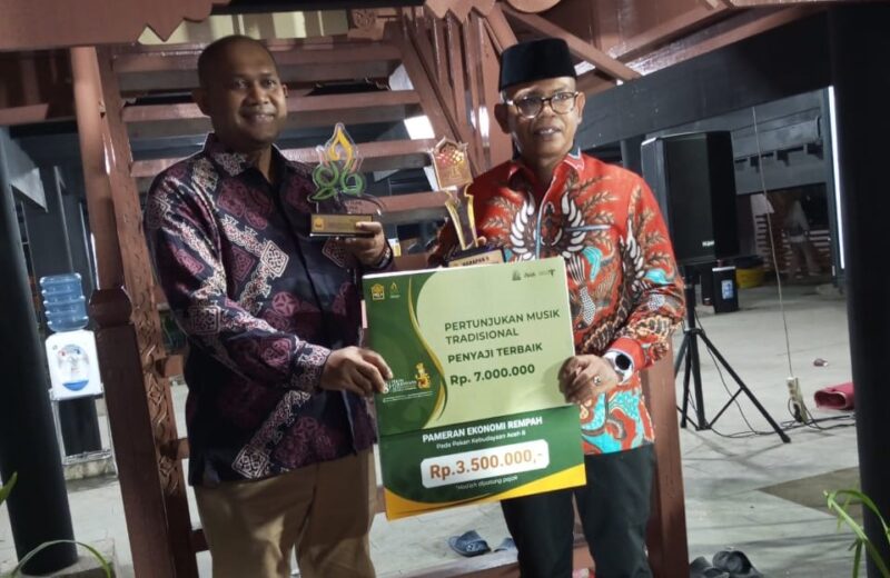 Aceh Utara Juara I Musik Tradisional Rapai Pase dan Seni Tutur di Event PKA