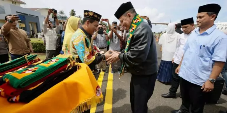 Penjabat Gubernur Aceh Tiba di Lasikin, Nanti Malam Buka MTQ XXXVI