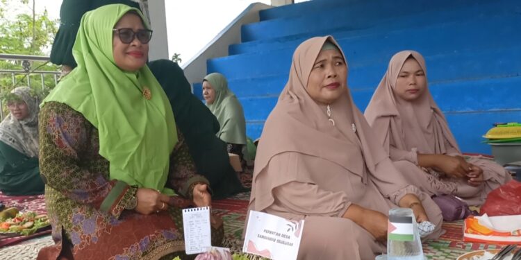 Muslimah NU Kecamatan Gunung Meria, Gelar Peringati Maulid Nabi Muhammad Saw