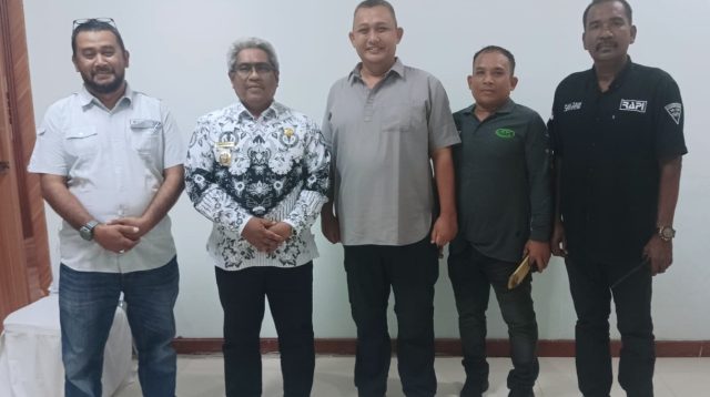 Ketua RAPI Aceh Rahmat Thalib Beserta Tim Kunjungi PJ.Bupati Mahyuzar 