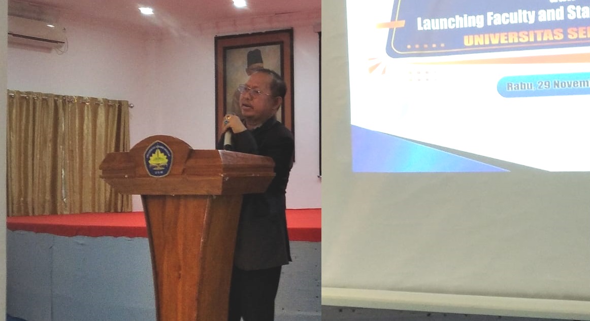 Rektor USM Launching FSD Universitas Serambi Mekkah