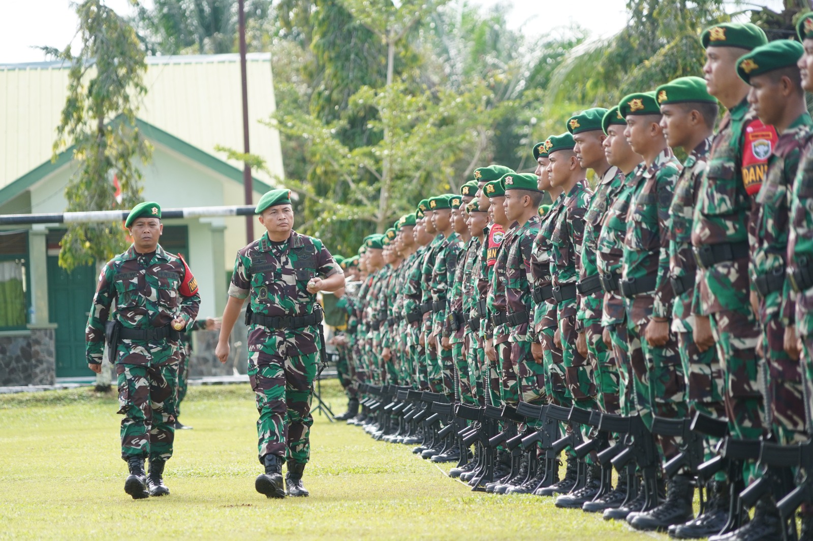 555 Prajurit Satgas Yonif 116/GS Ditugaskan ke Papua