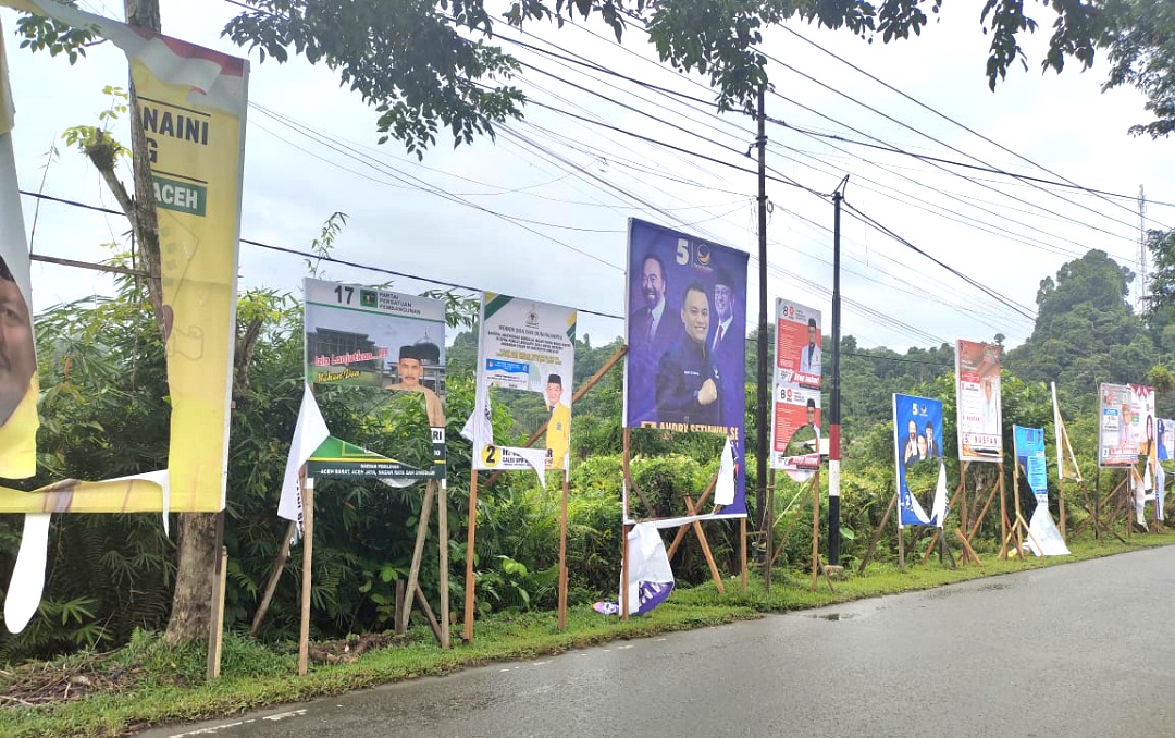 APK Kampanye di Simeulue Dirusak, Siapa yang Bertanggung Jawab?