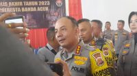 Rilis Akhir Tahun Bersama Polresta Dalam Hal Penangganan Pengungsi Rohingnya 2023