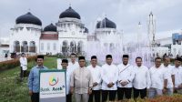 Bank Aceh Resmikan Air Mancur dan Taman Penyejuk Hati MRB