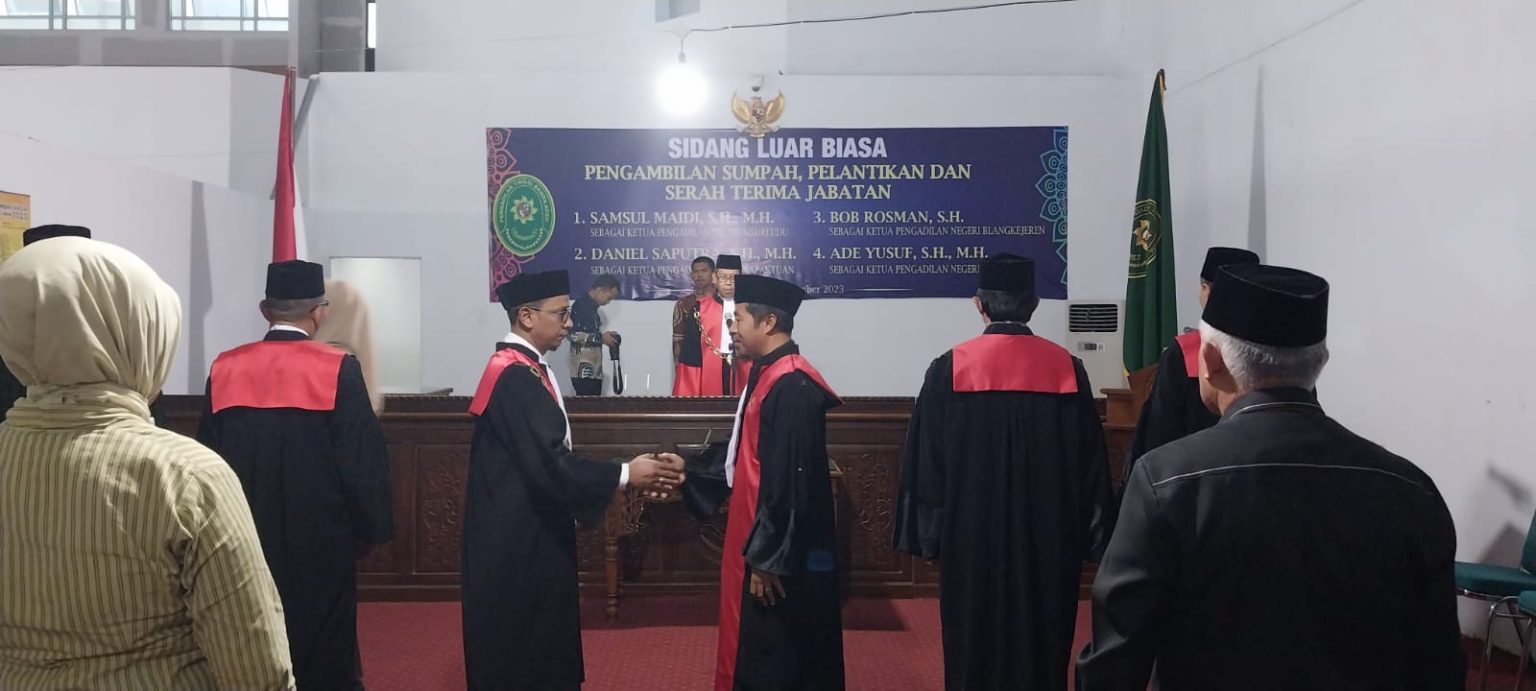 KPT BNA Melantik 4 KPN, 3 Diantaranya Alumni FH USK