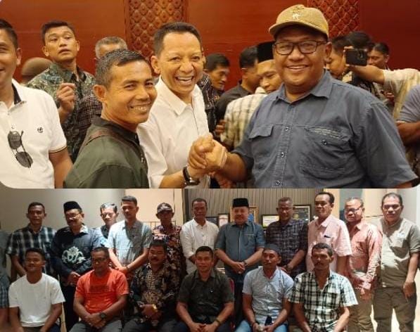 Silaturrahmi Bersama Wakil Ketua DPR Aceh, Para Keucik Berharap APBA Lebih Maksimal untuk Pembangunan di Nagan Raya