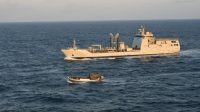 Kapal perang halau pengungsi Rohingya di perairan Aceh