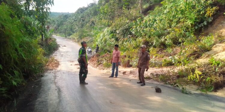 Jembatan Penghubung Desa Sidorejo – Suka Makmur Amblas Tergerus Arus Sungai