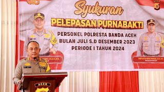 Polresta Banda Aceh Tegas Dalam Pemberantasan Penyalahgunaan Narkotika