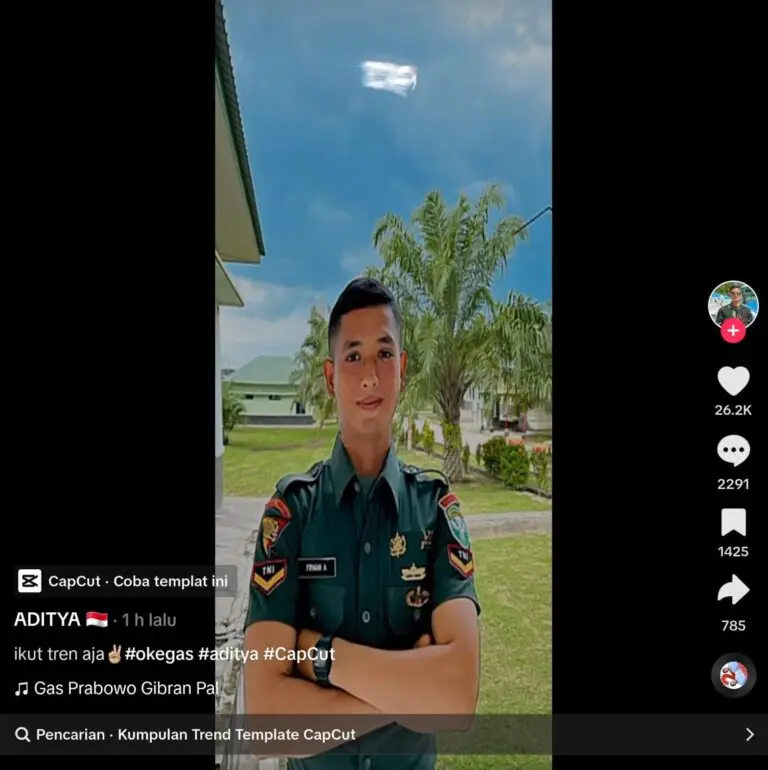 Akun Tiktok @Teukuaditya5, Merupakan Akun Palsu, Bukan Akun Milik Serda Teuku Aditya Maulida Putra