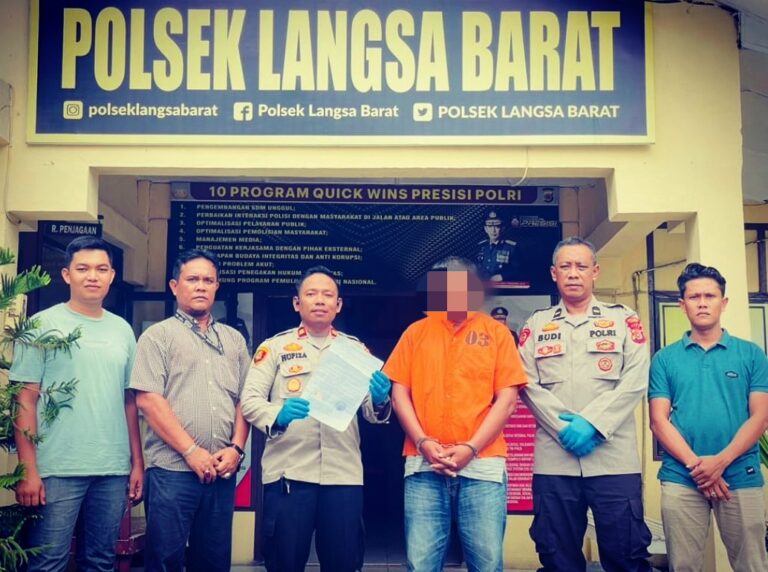 Jual Sapi Bantuan, Polsek Langsa Barat Amankan Seorang Pria