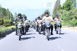 Jelang Pemilu 2024, Polres Bener Meriah Gelar Patroli Bersama Dengan TNI