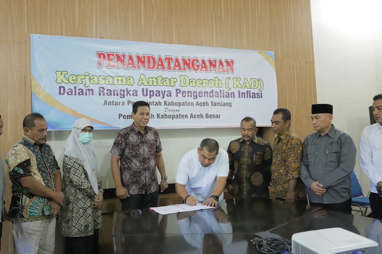 Pemda Aceh Tamiang Teken KAD dengan Kabupaten Aceh Besar