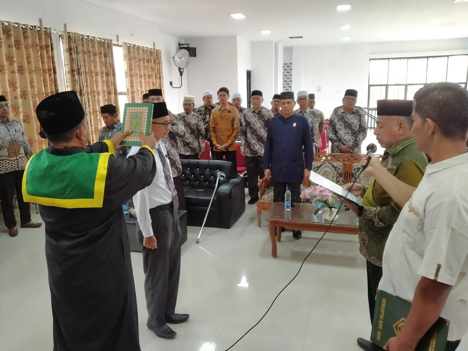 Lantik Kepala Madrasah, Ini Harapan Kakankemenag Aceh Utara