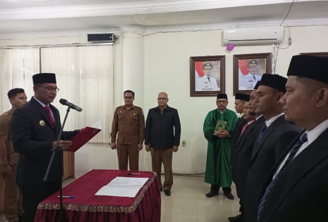 Lima Komisioner KIP Aceh Selatan Periode 2024-2029 Resmi Dilantik