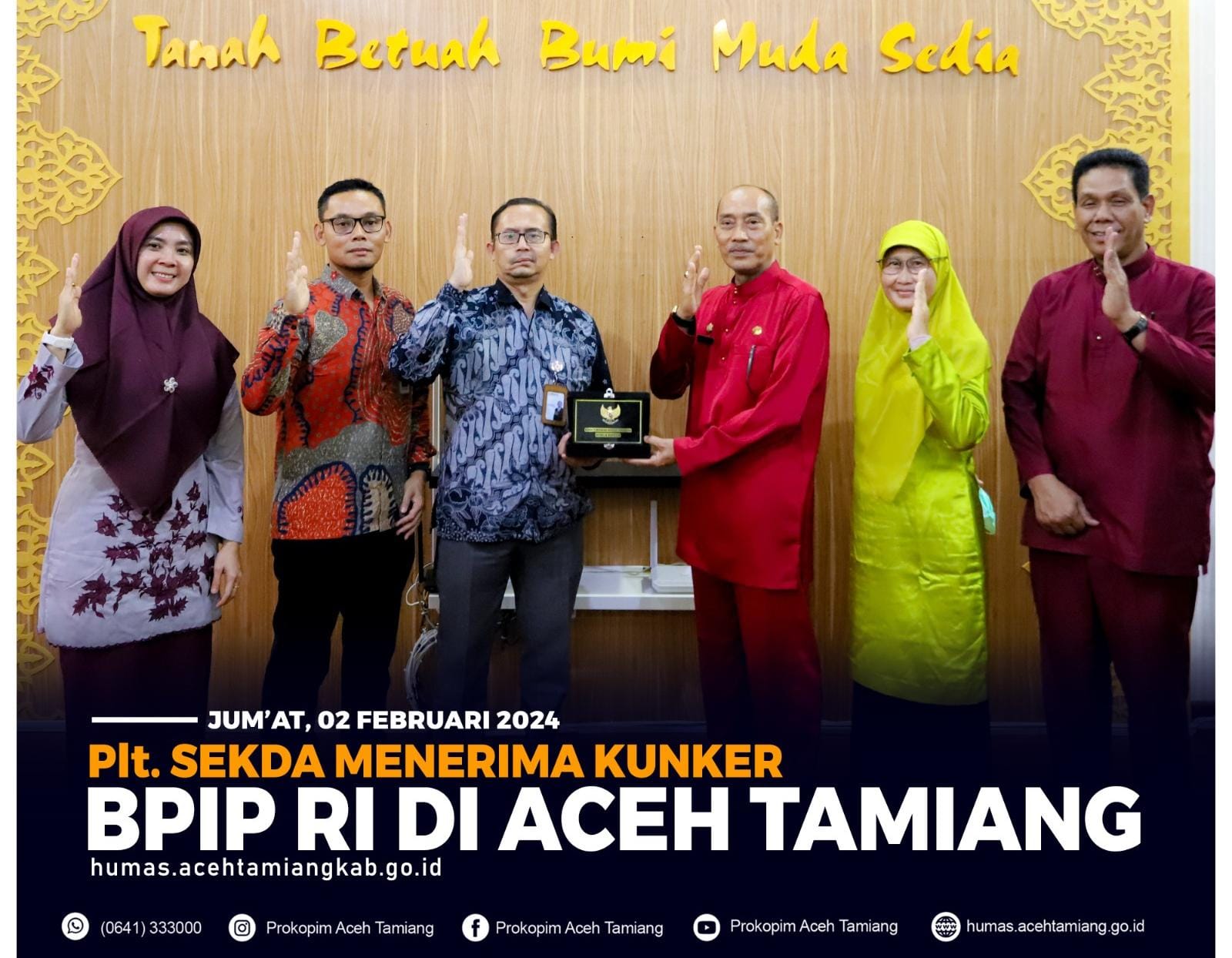 Pemda Aceh Tamiang Gandeng BPIP Guna Kuatkan kembali Nilai Kebangsaan dan Pancasila