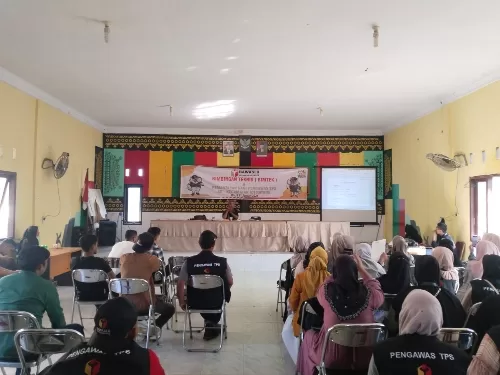 Panwaslih Kecamatan Idi Rayeuk Laksanakan Pemantapan Bagi Pengawas TPS (PTPS)