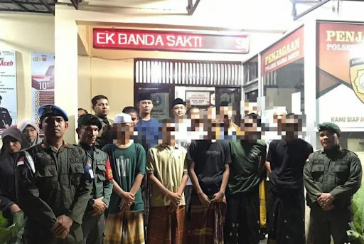 11 Remaja di Lhokseumawe Ditangkap lalu Dimasukkan ke Pesantren, Tawuran Antar-geng