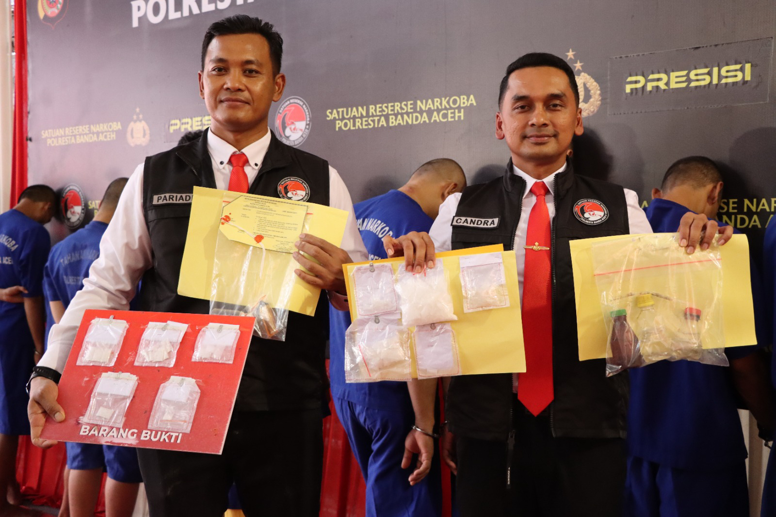 Sebanyak 19 Tersangka Penyalahgunaan Narkotika Berhasil Ditangkap Oleh Satresnarkoba