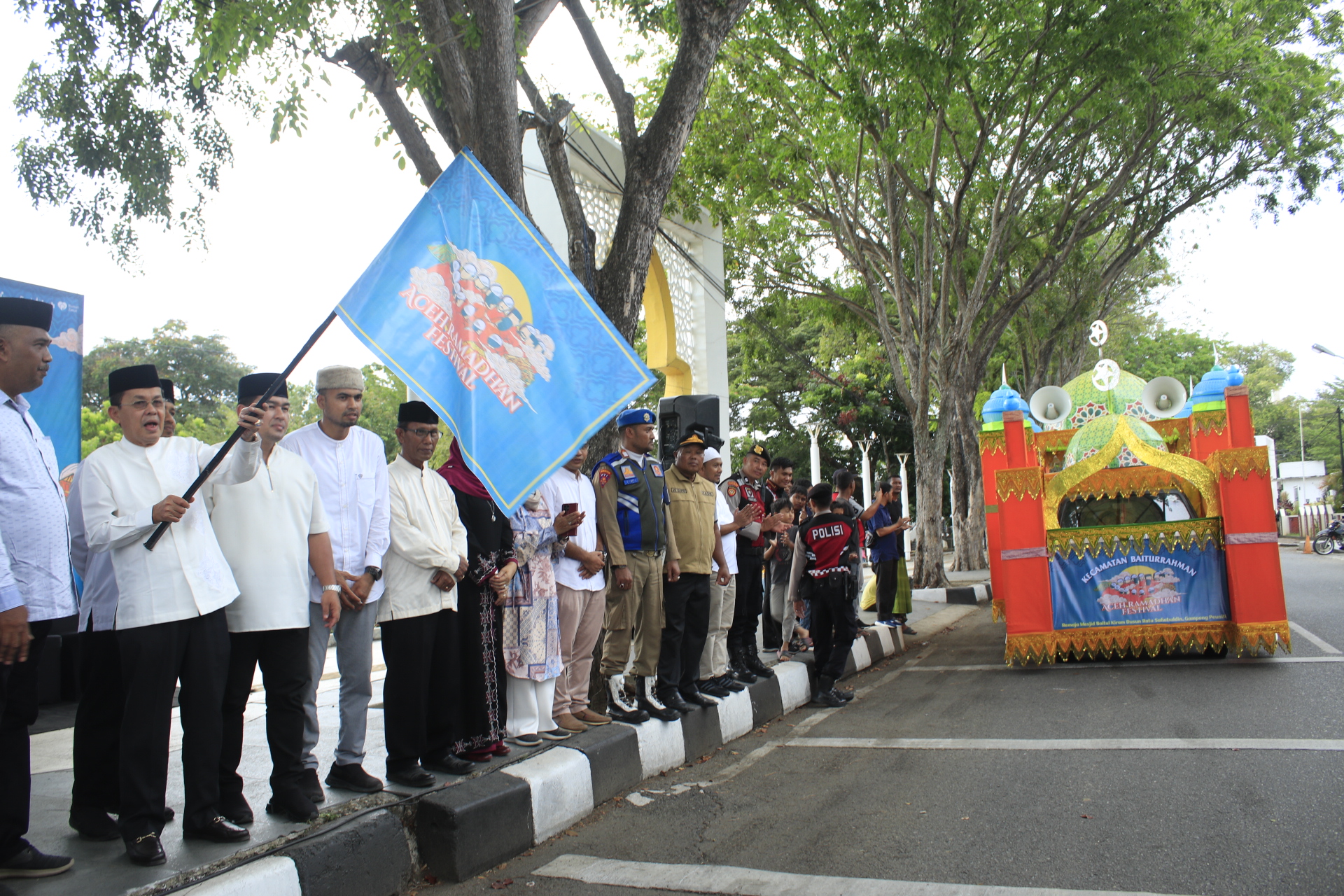 Momen Berkumpul Bersama Keluarga dan Sahabat, Kirap Ramadan Dilepas Aceh Ramadhan Festival 2024