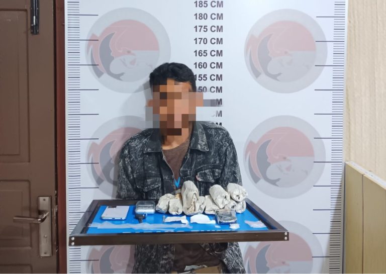 Polisi Ringkus Seorang Pria Pengedar Ganja Dan Sabu Di Bener Meriah