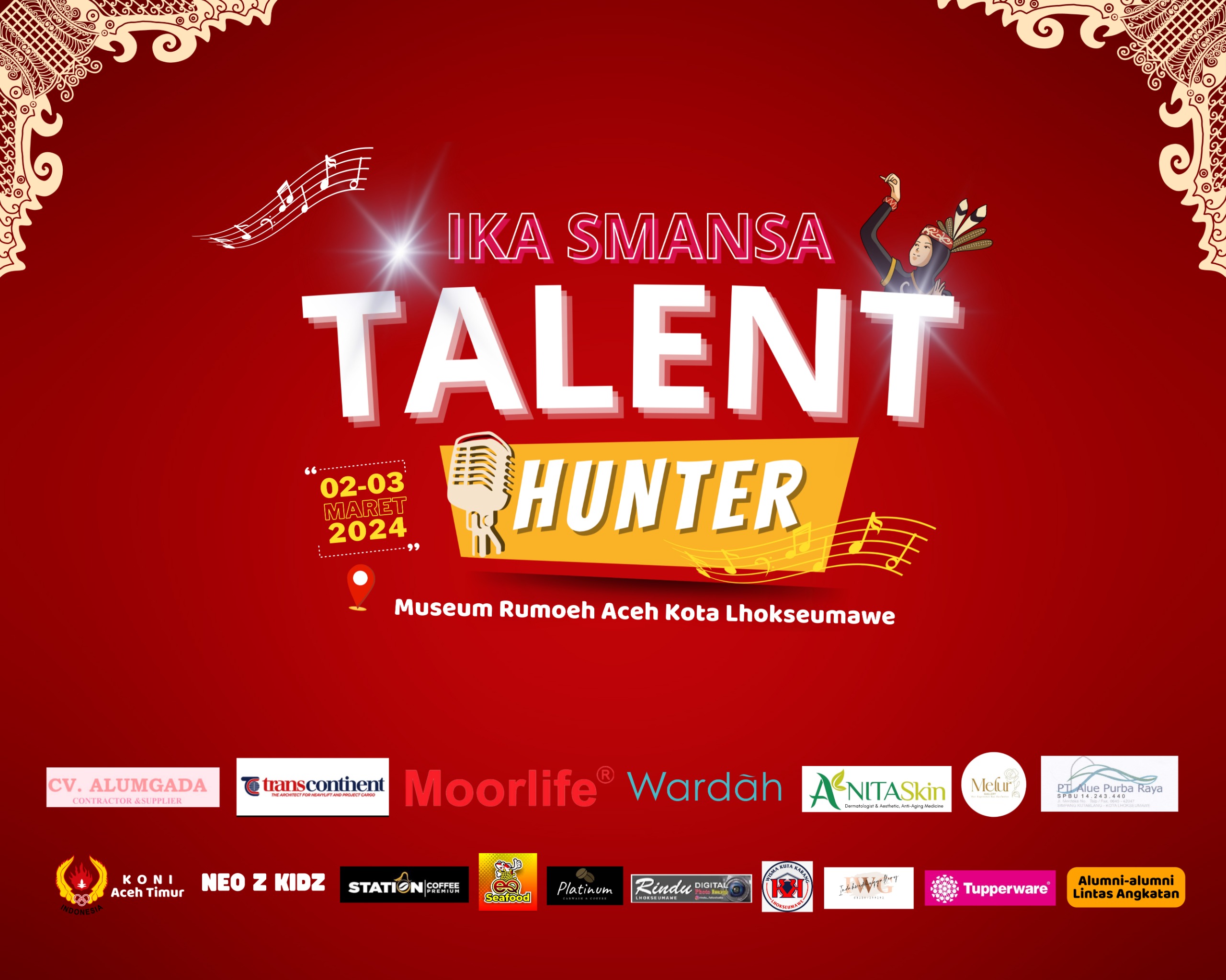 IKA-Smansa Lhokseumawe Gelar Event Talent Hunter Dan Bazar UMKM