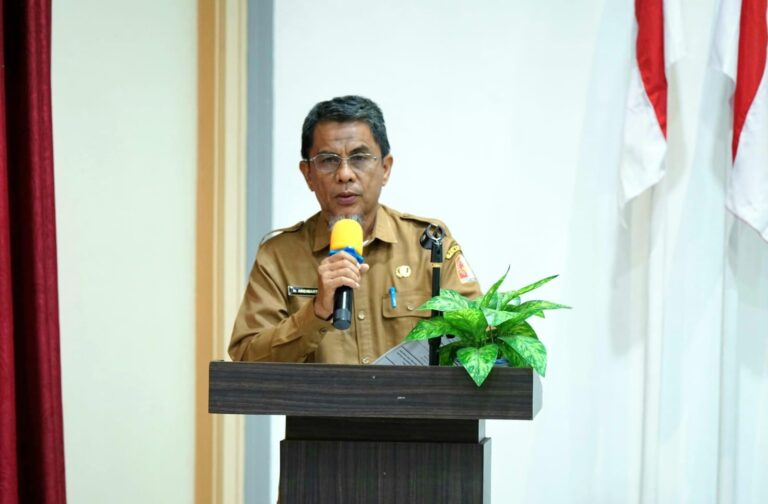 Pj Bupati Nagan Raya Buka FGD EPSS Tahun 2024