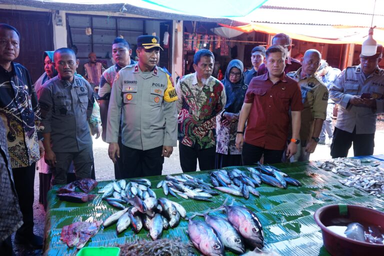 Pemkab Nagan Raya Bersama Forkopimda dan TPID Melakukan Sidak di Sejumlah Pasar Jelang Ramadhan