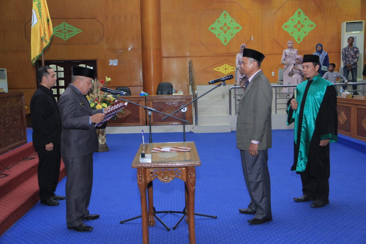 DPRK Aceh Tamiang Rapat Paripurna Ke II  PAW