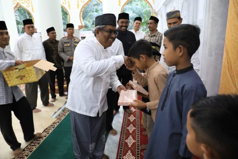 Pj Bupati Aceh Utara Mengawali Rangkaian Kegiatan Safari Ramadan