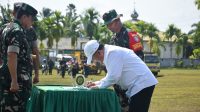 Pangdam Iskandar Muda dan PJ,Bupati Aceh Tamiang Tutup TMMD