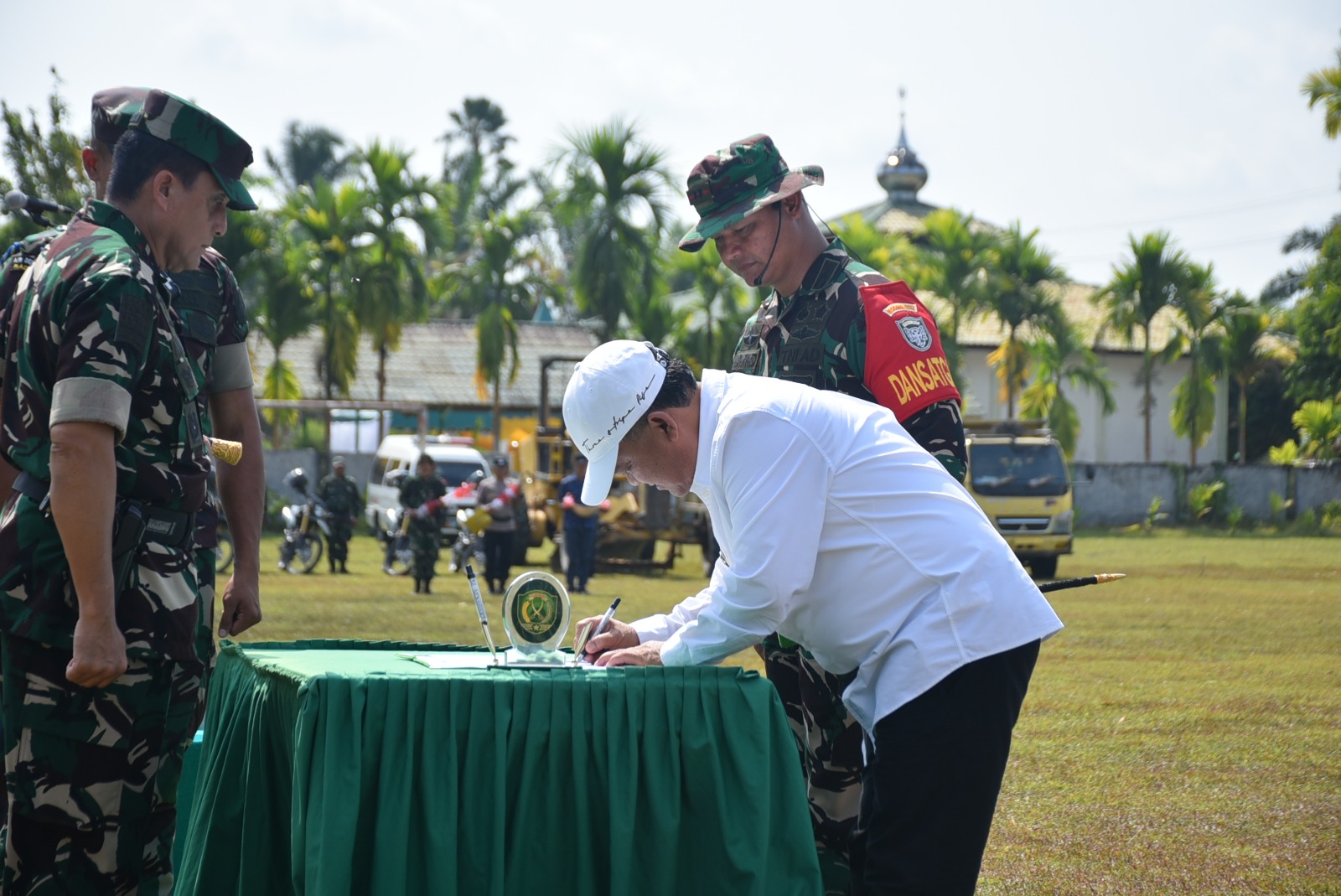 Pangdam Iskandar Muda dan PJ,Bupati Aceh Tamiang Tutup TMMD