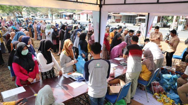 Tekan Inflasi Stabilisasi Harga Pangan, Pasar Murah dan Gerakan Pangan Murah Jangkau Lhokseumawe