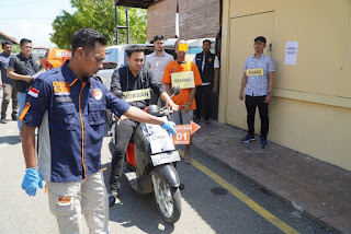 Kasus Pembunuhan Pedagang Ayam Dikecamatan Simpang Tiga, Polres Pidie Gelar Rekonstruksi